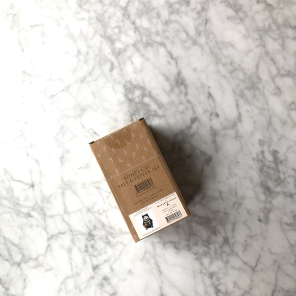 Mackenzie Childs Patience Brewster Boney Cat Salt & Pepper Shakers halloween 🎃 - Picture 6 of 8